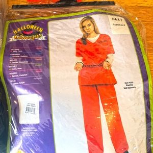Worn Once Inmate Costume